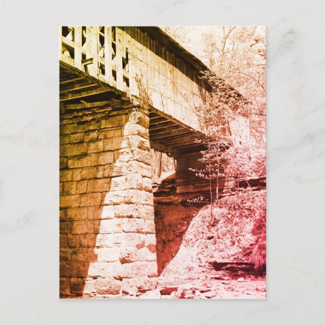 Covered Bridge Postcard (Front)