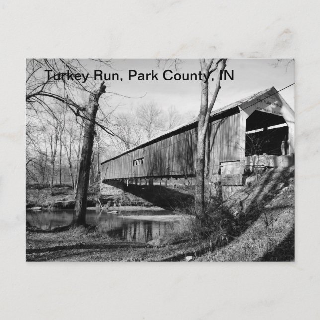 Covered Bridge Postcard (Front)