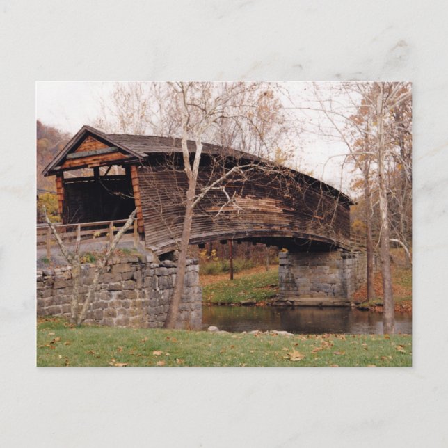Covered Bridge Postcard (Front)