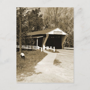 Covered Bridge Postcard