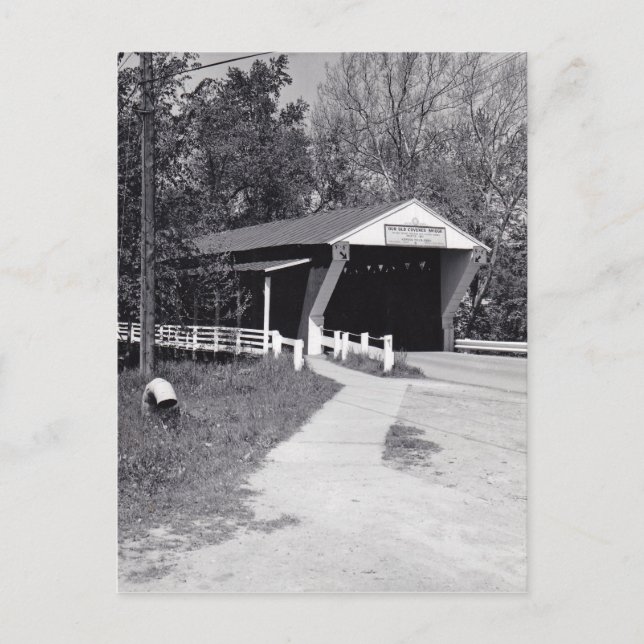 Covered Bridge Postcard (Front)