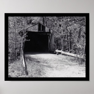 Covered Bridge Poster