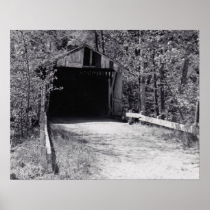 Covered Bridge Poster