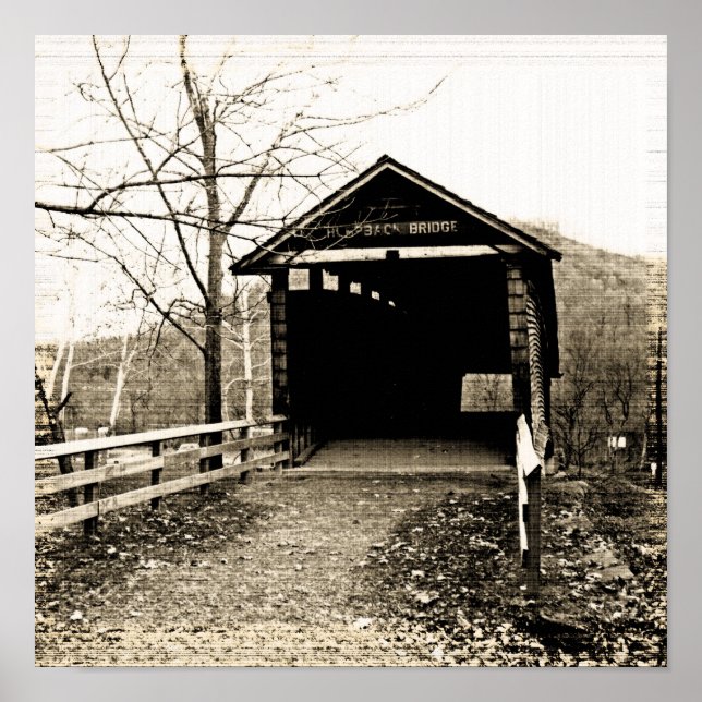 Covered Bridge Poster (Front)