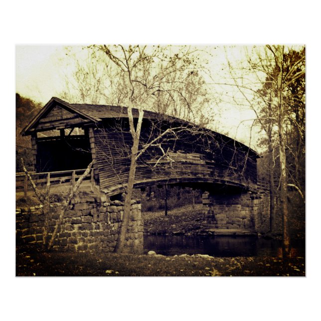 Covered Bridge Poster (Front)