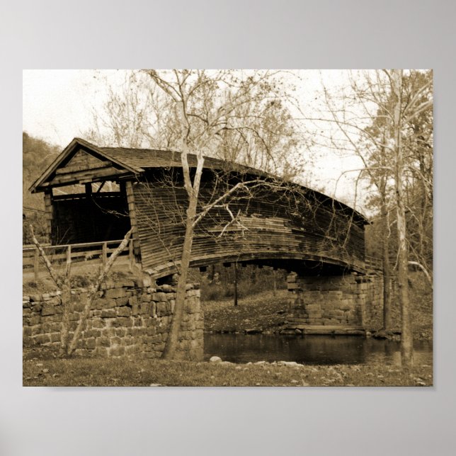 Covered Bridge Poster (Front)