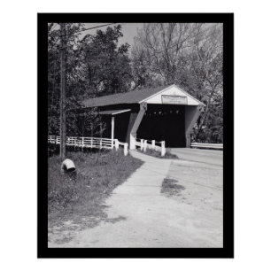 Covered Bridge Poster