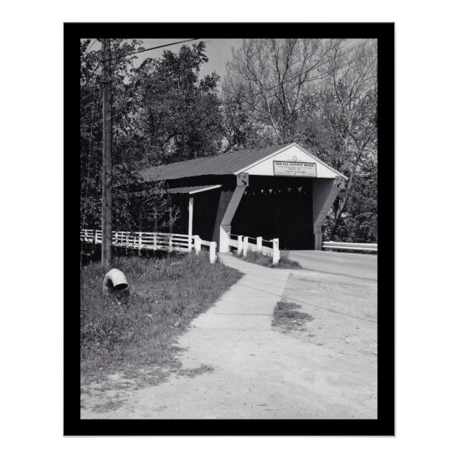 Covered Bridge Poster (Front)