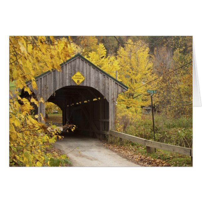 Covered bridge, Vermont, USA 2 (Front Horizontal)