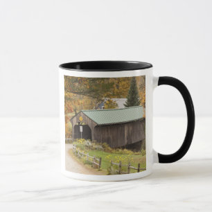 Covered bridge, Vermont, USA Mug