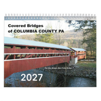 Covered bridges calendar