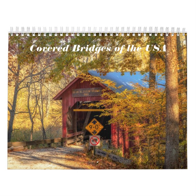 Covered Bridges of the USA Calendar (Cover)