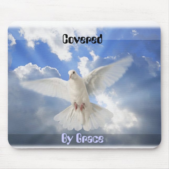 Covered by Grace Mousepad (Front)