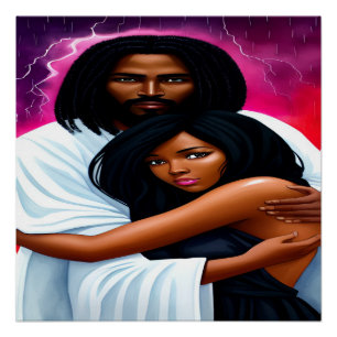 "Covered" Christian Watercolor Poster