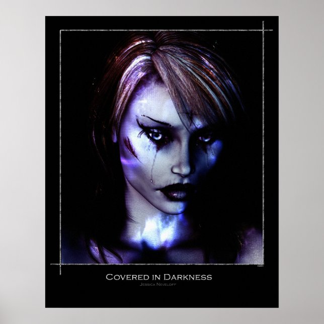 Covered in Darkness Poster (Front)