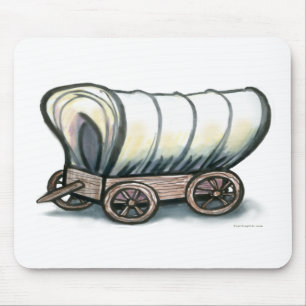 Covered Wagon Mouse Mat