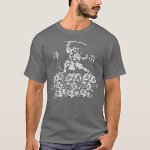 CoverKicks Coloring Design Samurai T-Shirt