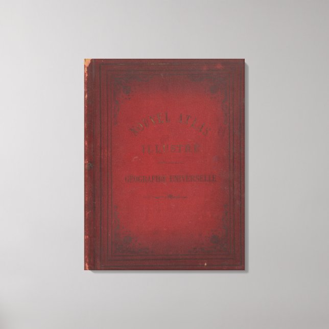 Covers Nouvel Atlas Canvas Print (Front)