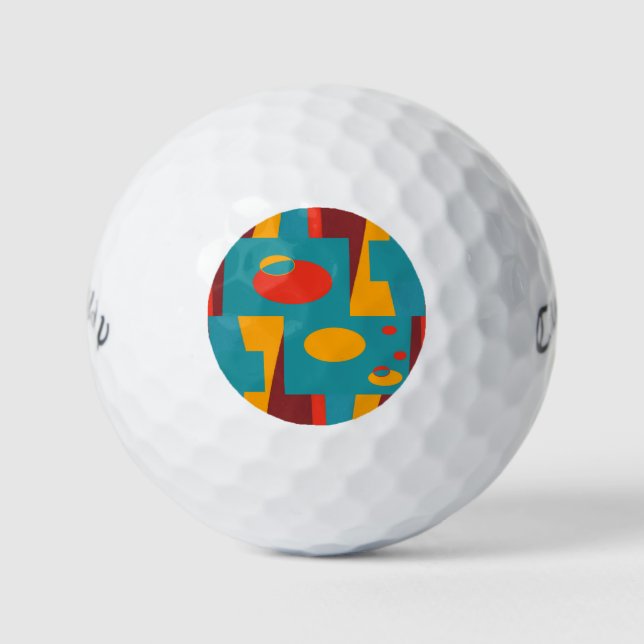 Covert I - Ken Gauge Art Golf Balls (Front)