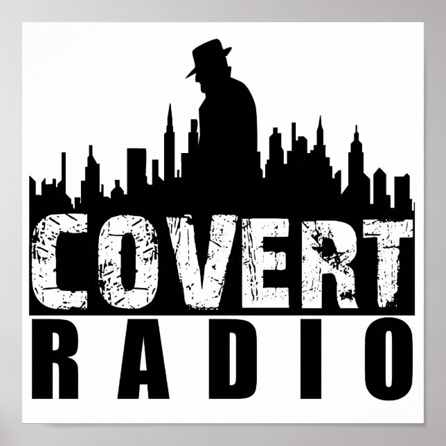 Covert Radio Poster (Front)