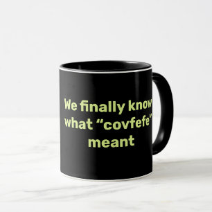 Covfefe (coronavirus icon) mug