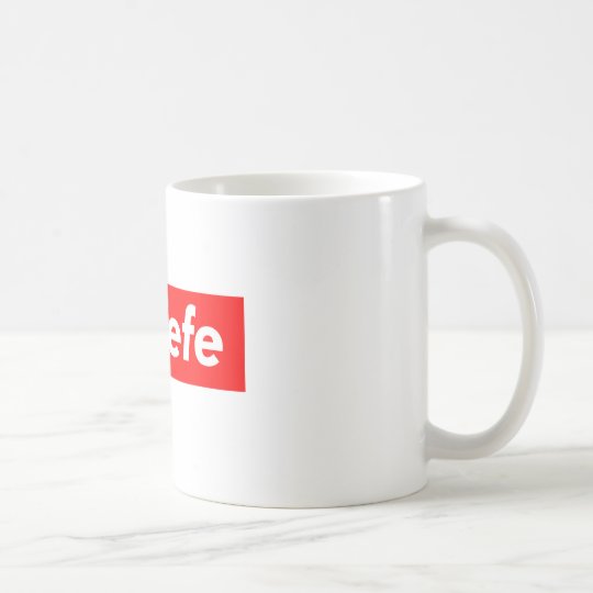 Covfefe Supreme Box Logo Mug Donald Trump