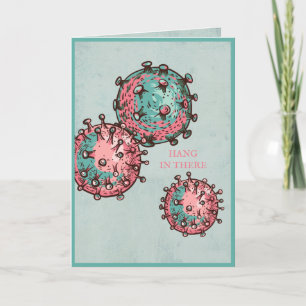 Covid 19 Corona Virus   Get Well   Encouragement Card