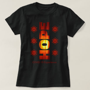 COVID-19 Experience - Sunset Hope, Viruses Smiling T-Shirt