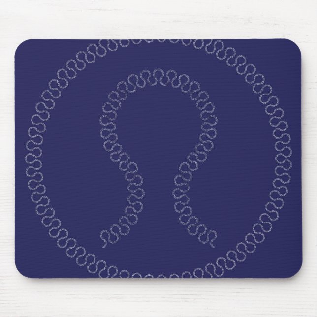 covid 19 ID logo Mouse Mat (Front)