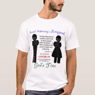 COVID-19 Social Distancing is Scriptural T-Shirt