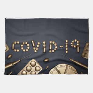 Covid-19 Tea Towel