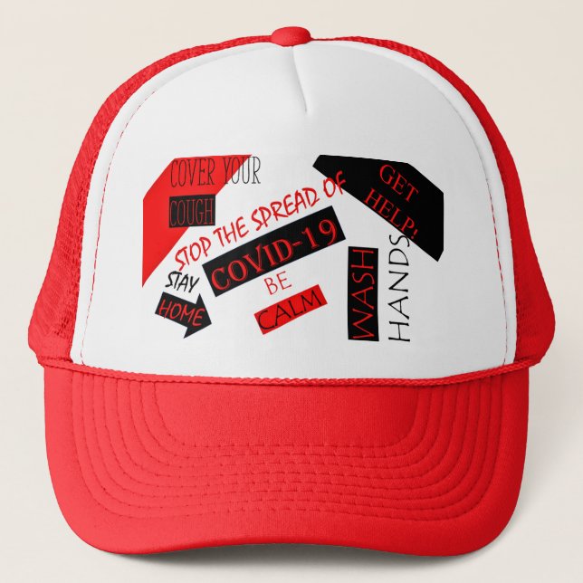 Covid-19 Trucker Hat (Front)