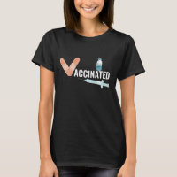 Covid Coronavirus Vaccinated Shot 2021 V