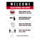 COVID ENTRANCE Poster