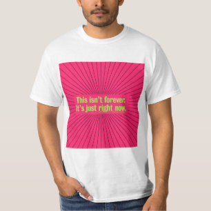 Covid Inspiration Positive Vibes Temporary T-Shirt