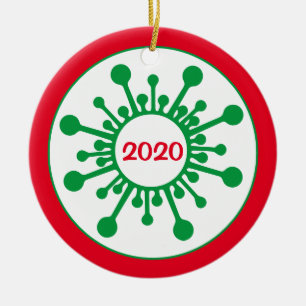 Covid Ornament - The Year We All Stayed Home 2020