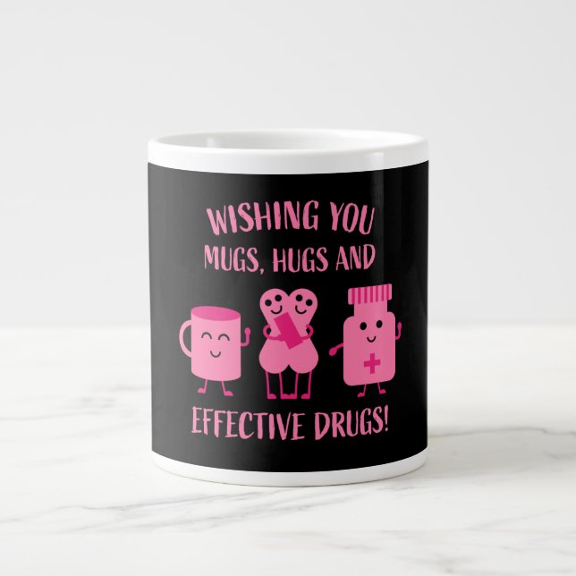 Covid Recovery Get Well Soon Large Coffee Mug (Front)