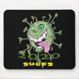 Covid sucks mouse mat