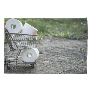 Covid Toilet Paper Shopping Pillowcase