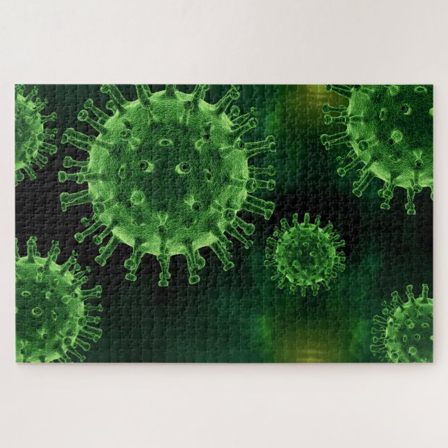Covid Virus Biology Jigsaw Puzzle (Horizontal)
