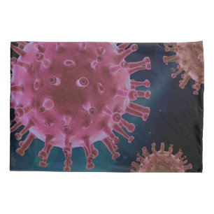Covid Virus Biology Pillowcase