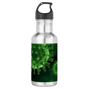 Covid Virus Pathogen Infection 532 Ml Water Bottle