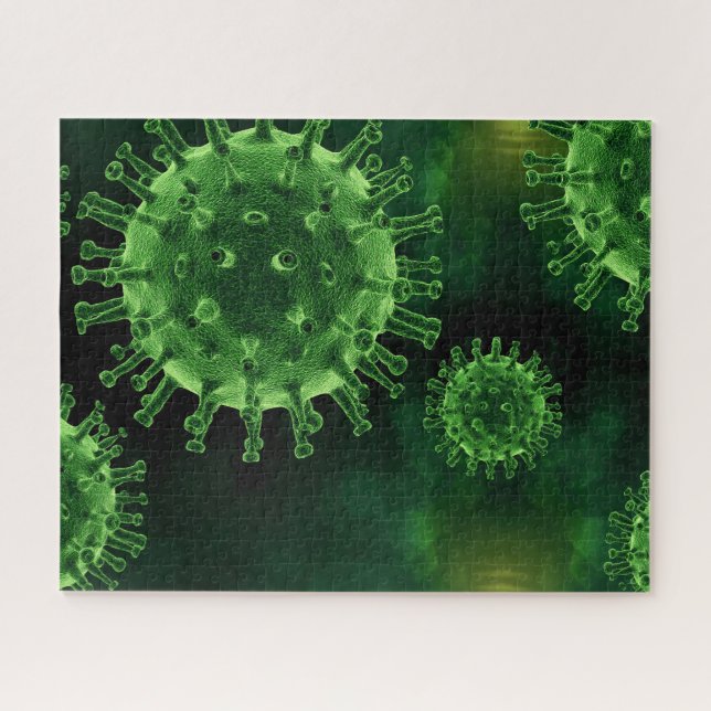 Covid Virus Pathogen Infection Jigsaw Puzzle (Horizontal)