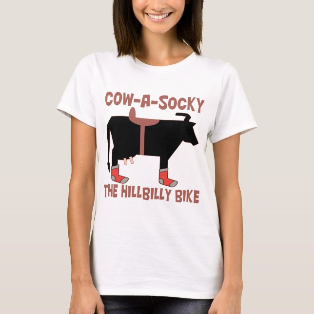 Cow A Socky T-Shirt (Front)