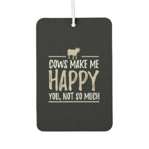 Cow agriculture cows cattle car air freshener