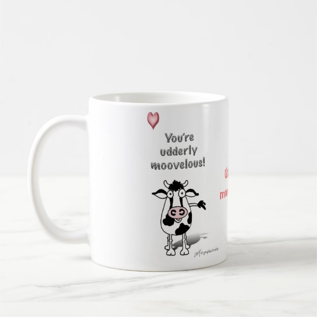 Cow and Bull Mug (Left)
