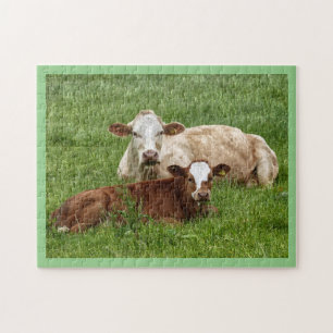 Cow and calf Puzzle