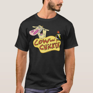 Cow and Chicken Logo T-Shirt