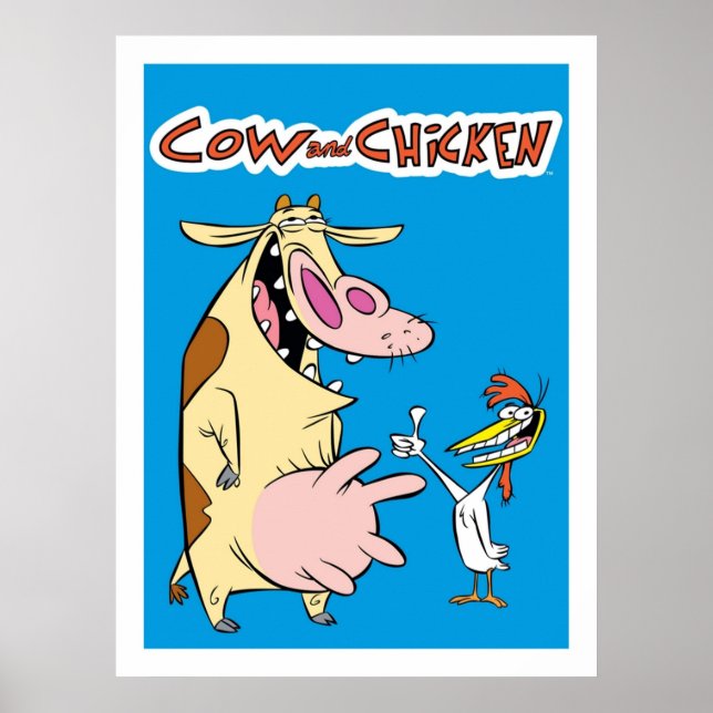Cow And Chicken Poster (Front)