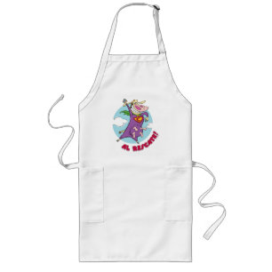 Cow and Chicken Super Cow Al Rescate! Long Apron